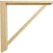 Ekena Millwork 2 1/2"W x 17 3/4"D x 17 1/4"H Traditional Shelf Bracket, Alder BKT02X17X17TRAL - alternate 3